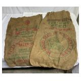 Missouri seed & baler Burlap sacks
