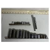 Assorted sockets