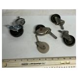 5 caster wheels