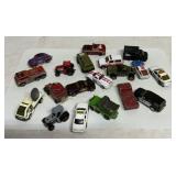 19 Matchbox and assorted die cast cars