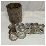 15 canning jar lids