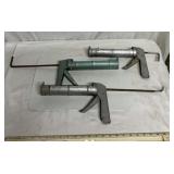 3 caulk guns