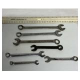 7 assorted wrenches