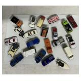 22 Matchbox and assorted die cast vehicles