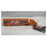 Tony Stewart diecast car and truck