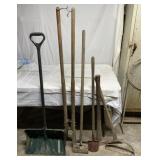 Long handle garden tools