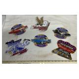 6 Vintage Snap-on stickers
