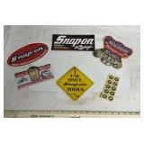 Snap-on stickers, window decal, BMW badges