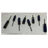 NAPA 2 1/4' drivers & 6 Torx screwdrivers