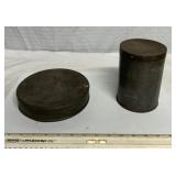 Coffee tin and film reel canister