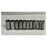 S-K 1/2' drive 12 pt deep sockets