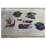 7 Vintage Snap-on stickers