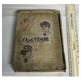 Opti-Visor optical glass binocular magnifier