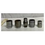 5 3/4' drive 12 pt sockets