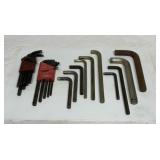 Box of allen wrenches
