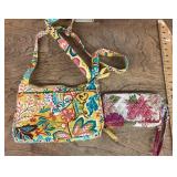 Vintage Vera Bradley wristlet and purse