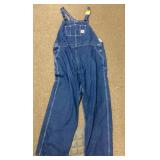 NEW men's Carhartt bib overalls 52x32