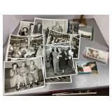 Group of vintage photos and postcards