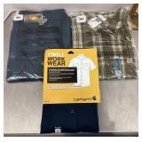 3 NEW men's Carhartt shirts