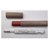 WWII German Wehrmacht military thermometer