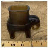 Glass 'Baby Mine' elephant