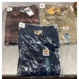 3 NEW men's Carhartt shirts