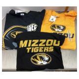 3 NEW Mizzou shirts