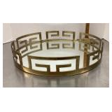 Mirrored tray