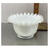 Fenton Glass Silvercrest bowl