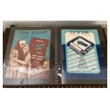 Book of vintage sheet music