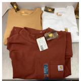 3 NEW men's Carhartt shirts Size 3XL/4XL tall