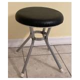 Vintage Cosco chrome stool --15' high