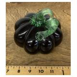 Art glass pumpkin