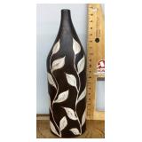 Tall ceramic vase
