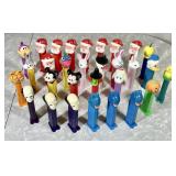 30 vintage PEZ dispensers