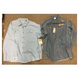 2 NEW men's Wrangler shirts Size 3XL