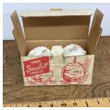 Vintage snowball candles