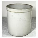 One gallon stoneware crock --rings true