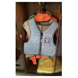 Men's clothes in cabinet