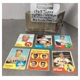 Group of 1963 Topps baseball cards