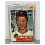 1953 Topps Roy Sievers baseball card