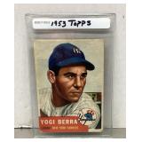 1953 Topps Yogi Berra baseball card