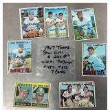 Group of 1967 Topps baseball cards