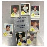 Group of 1963 Fleer baseball cards