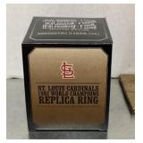 STL Cardinals 1982 World Champions replica ring