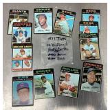 Group of 1971 Topps baseball cards