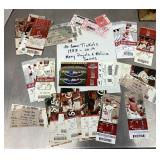 Group of St. Louis Cardinals tickets stubs