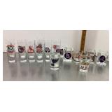 Group of shot glasses