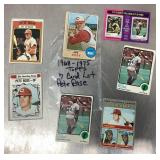 Pete Rose baseball card lot