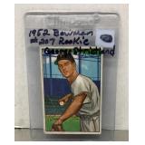 1952 Bowman George Strickland baseball card